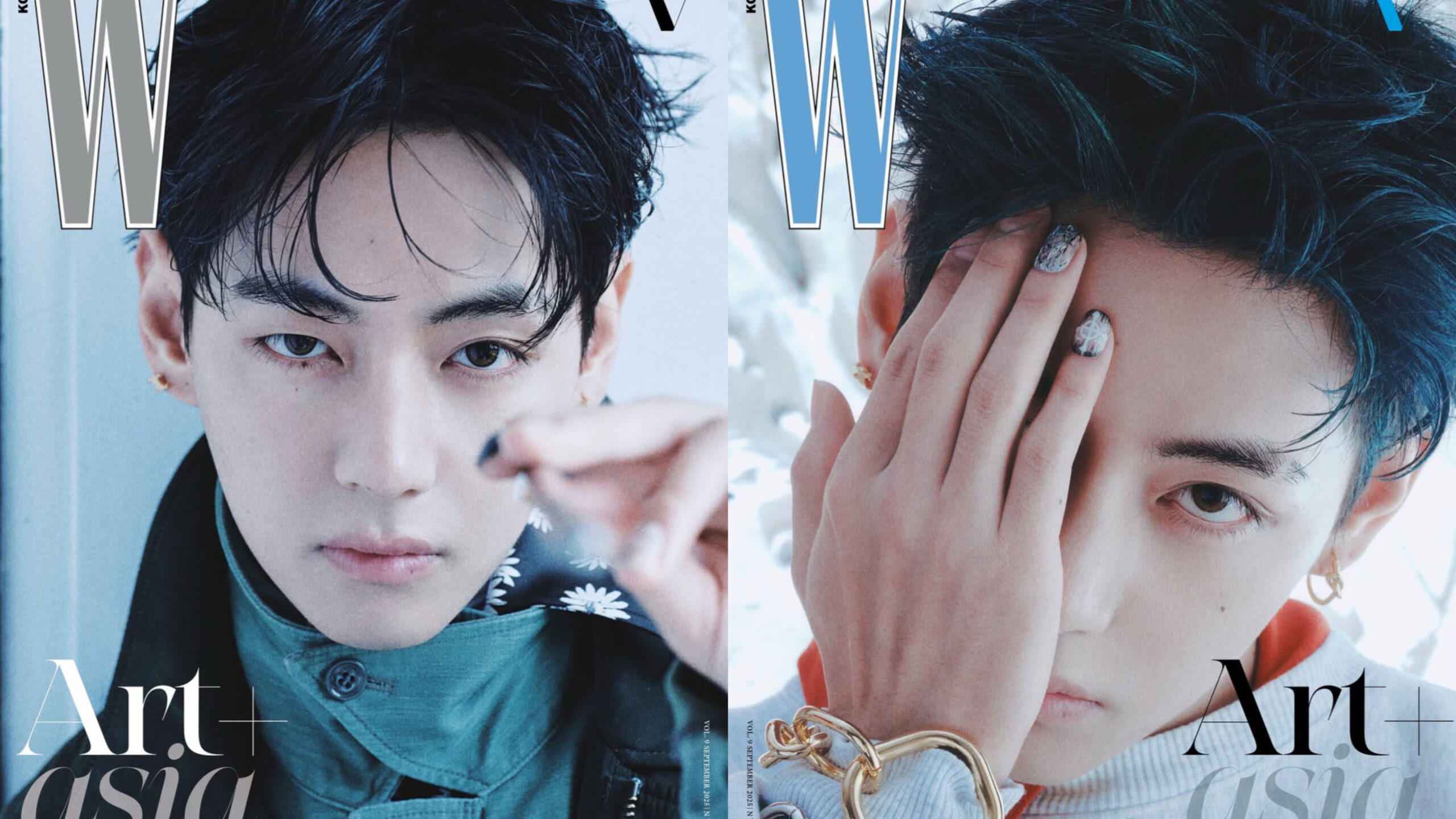 BTS テテ表紙 韓国雑誌「W KOREA 2025年9月号」が発売決定！！発売日