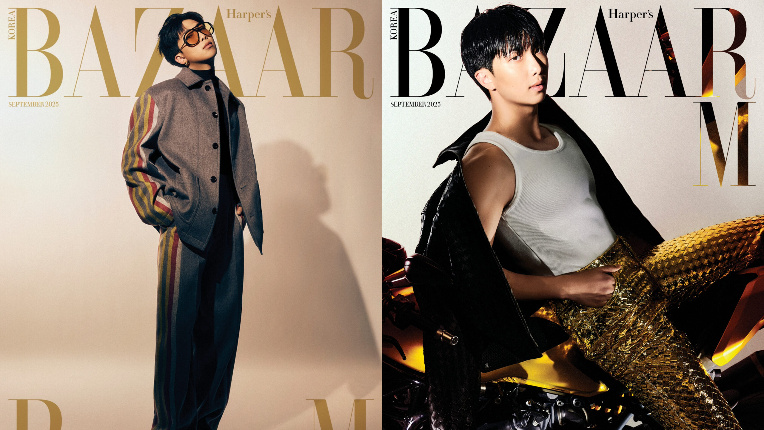 BTS RM表紙 韓国雑誌「BAZAAR KOREA 2025年9月号」が発売決定！！発売