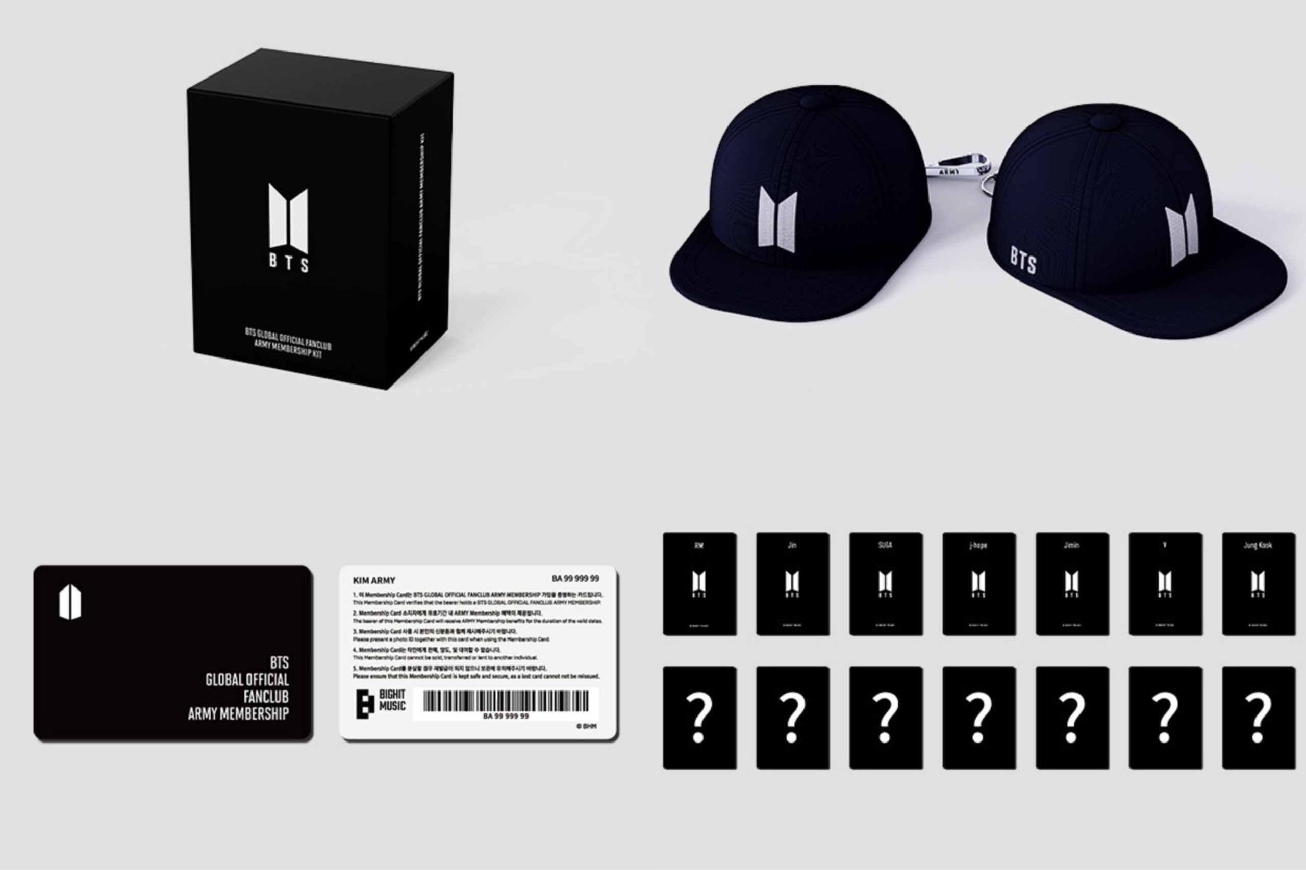 BTSの可愛いギフトセット「ARMY MEMBERSHIP GIFT」が無料で発売決定