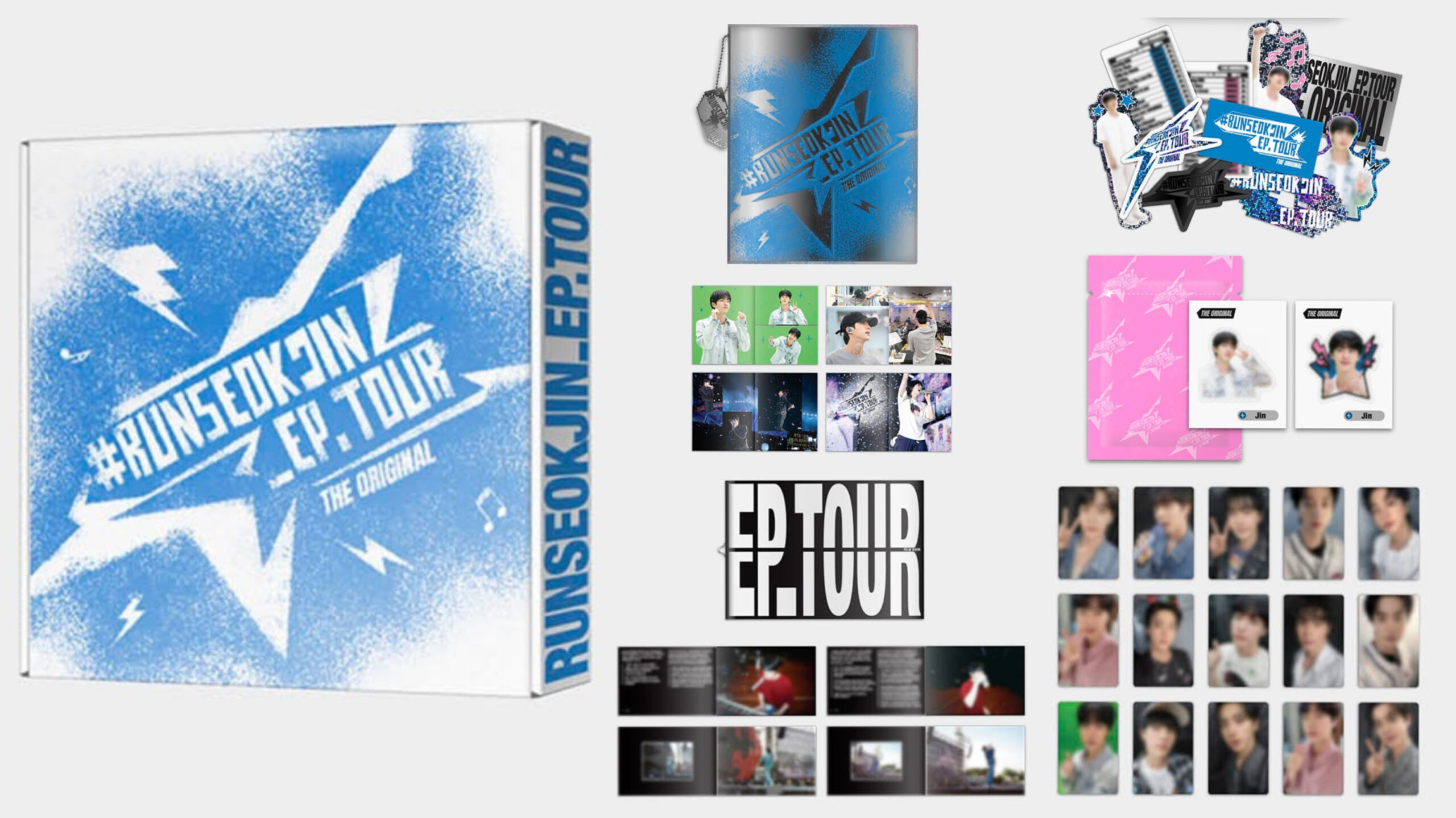 BTS JINのソロツアー「RUNSEOKJIN_EP.TOUR」のデジタルコード＆フォト