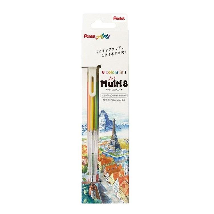 Art Multi 8 Multicolor Pencil / Pentel – bungu