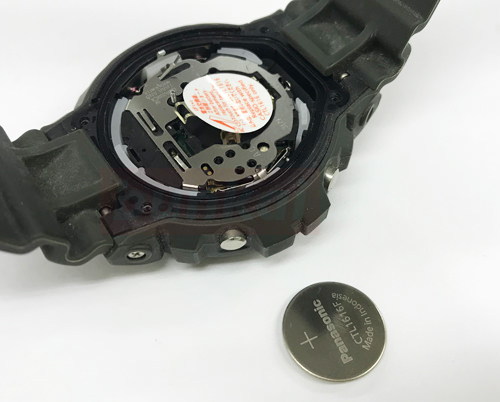 G-SHOCK GW-6900KGの電池交換 分解方法 - 分解方法の事なら分解.biz