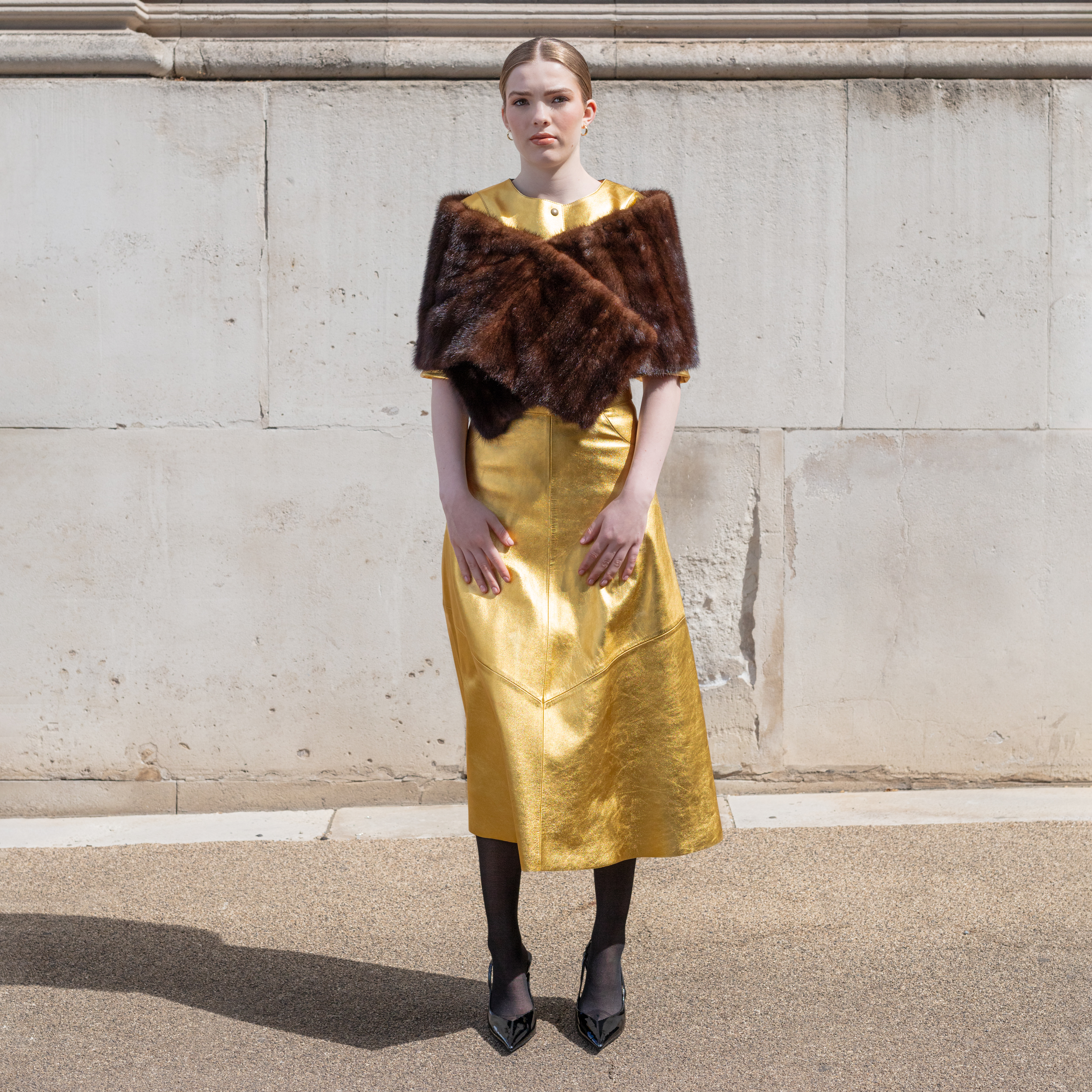 Gigi Vintage Mink and Fox Gilet - Philippa London