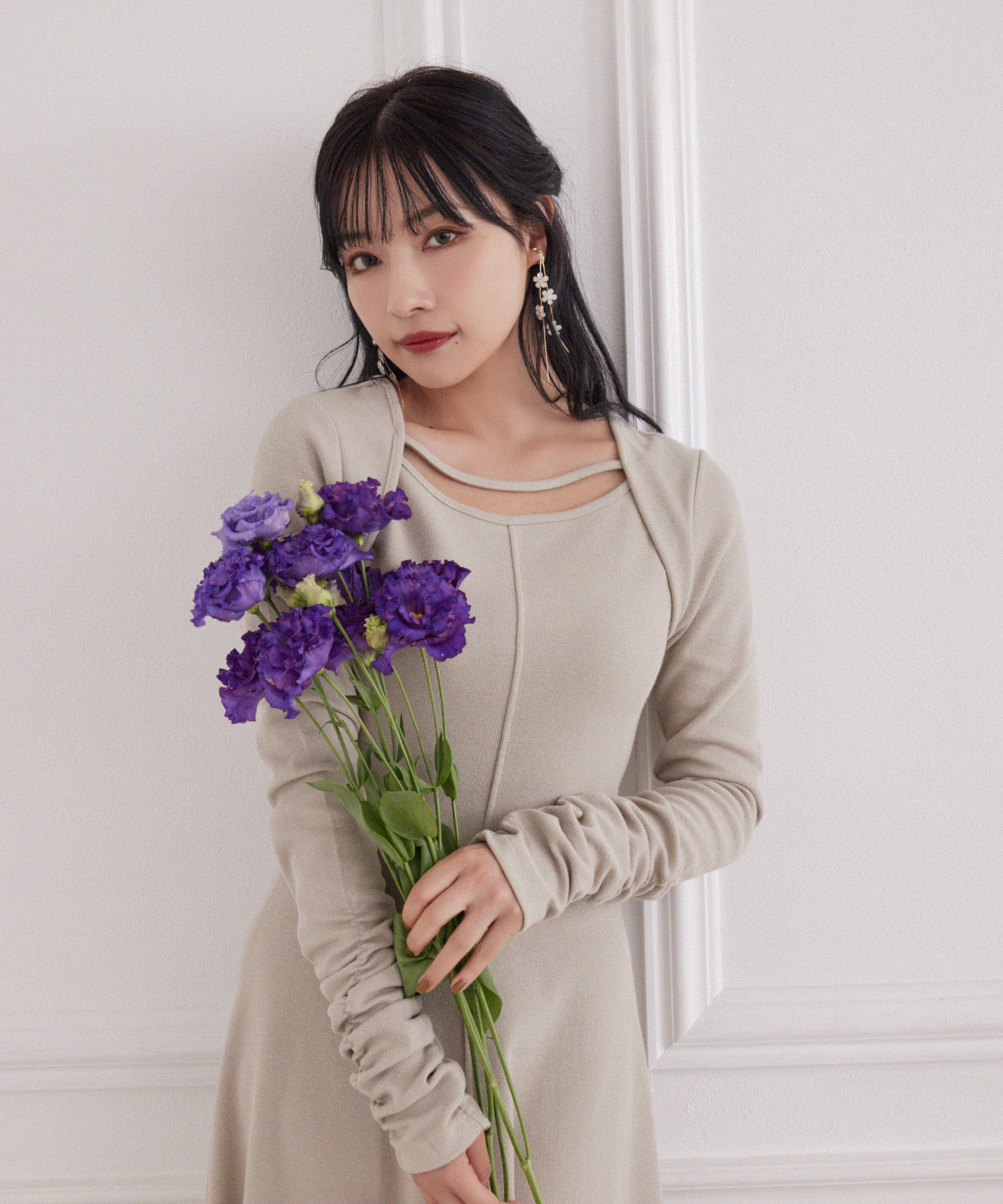 フィットアンドフレアリブワンピ – BUNNY APARTMENT