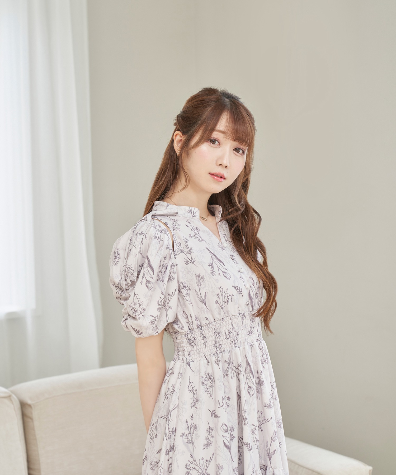 open shoulder floral one piece – BUNNY APARTMENT