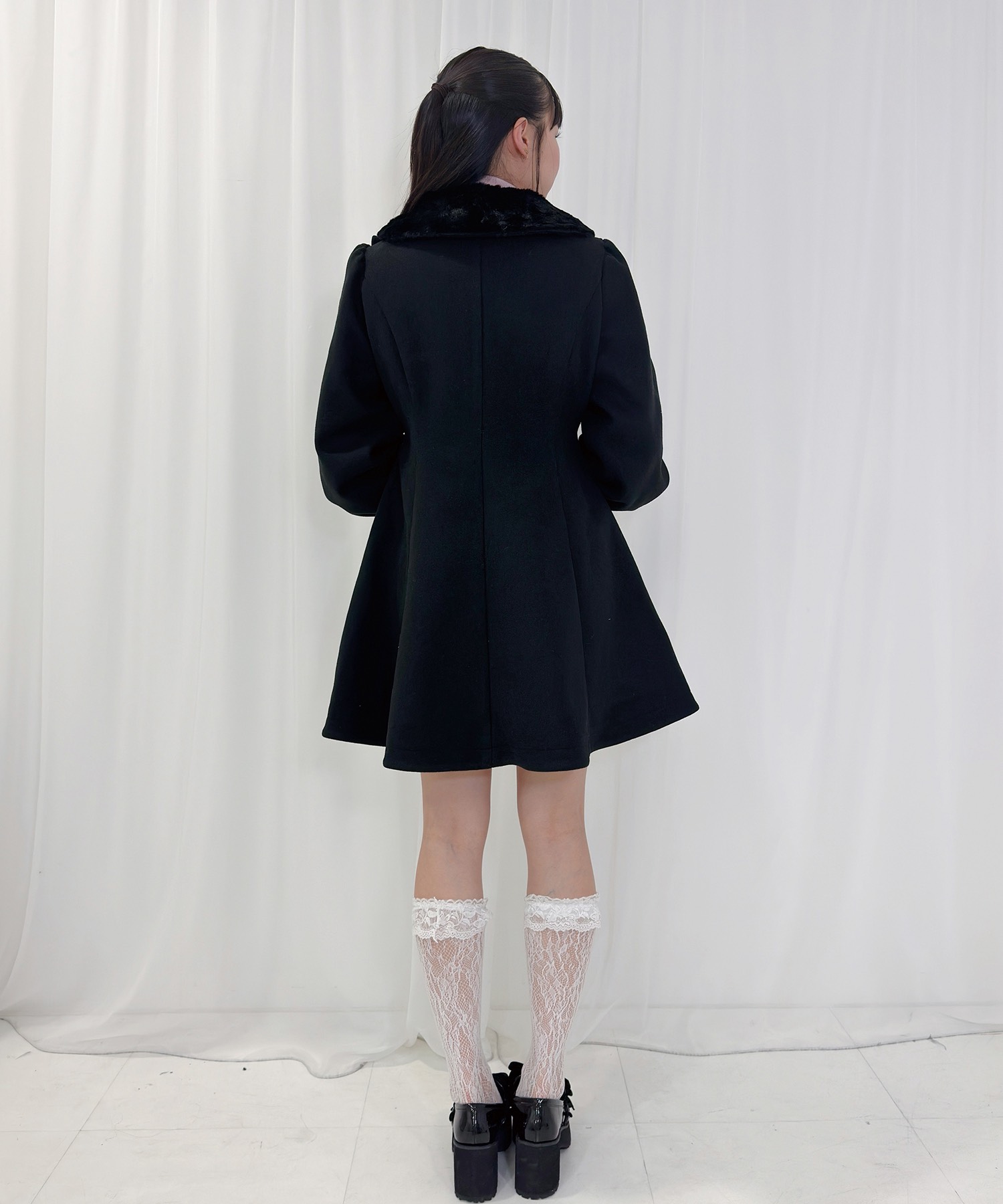 パールパイピングリボンコート – BUNNY APARTMENT