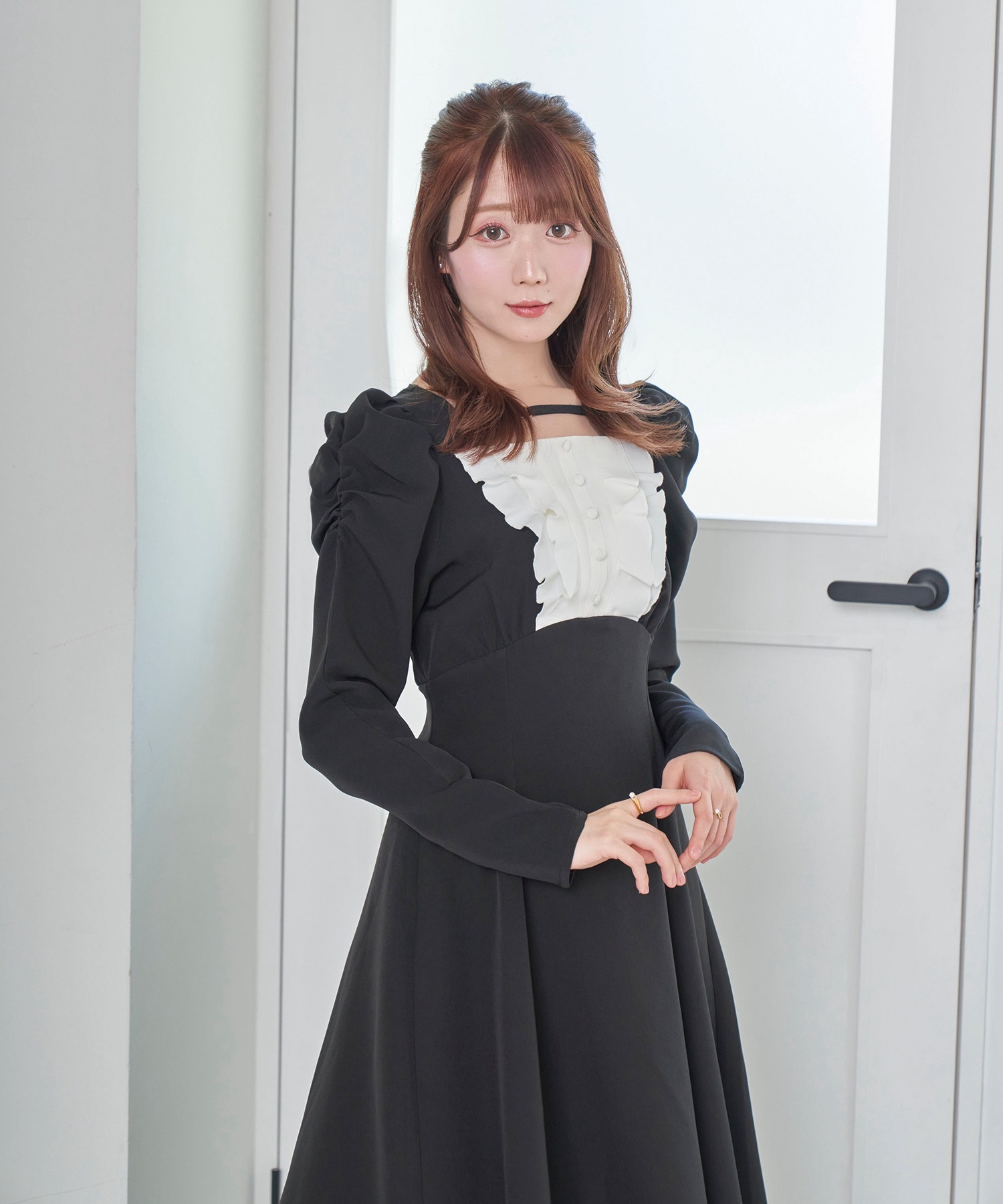 flare maid like dress – BUNNY APARTMENT