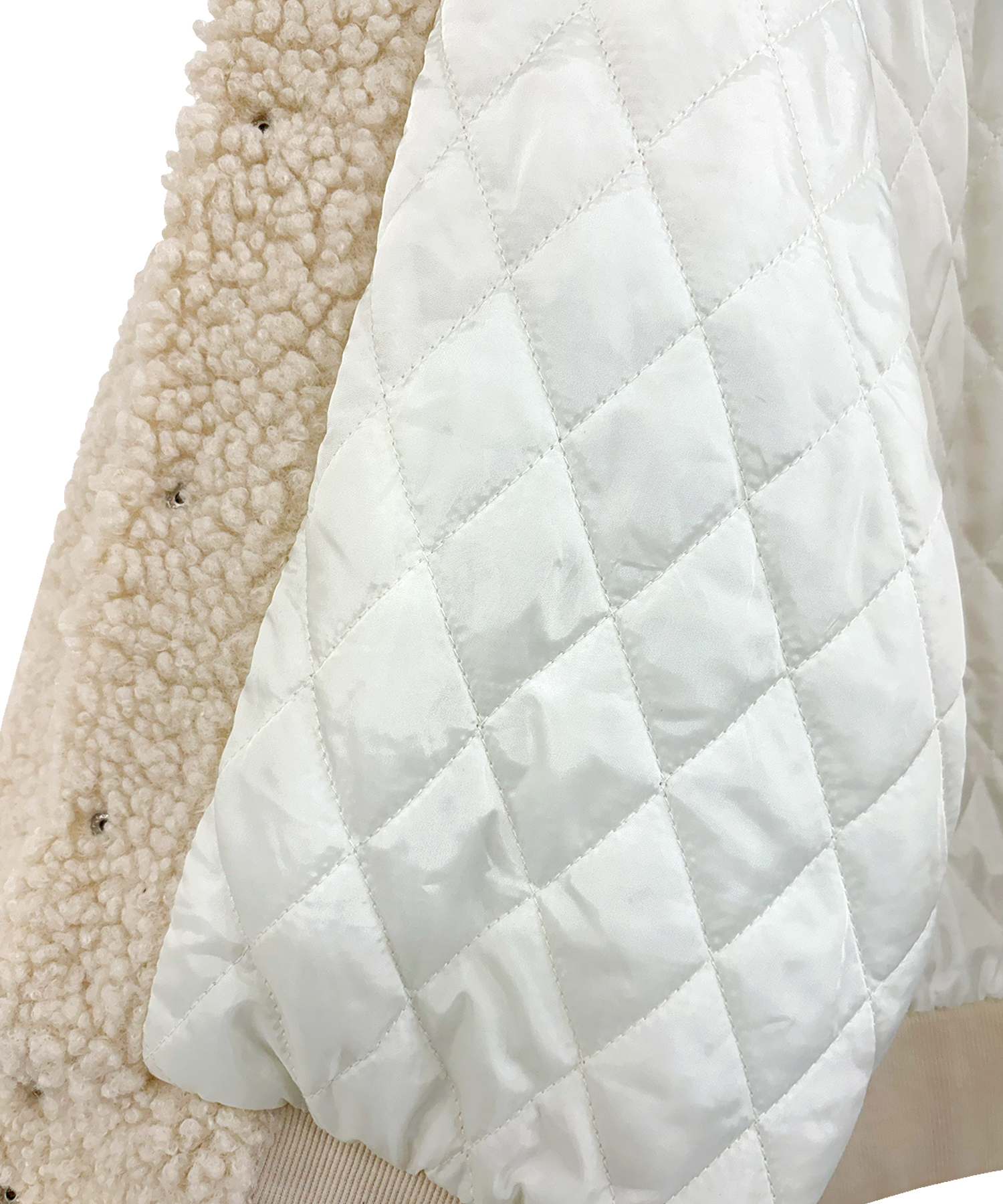 UNISEX フェイクボアスタジャン – BUNNY APARTMENT