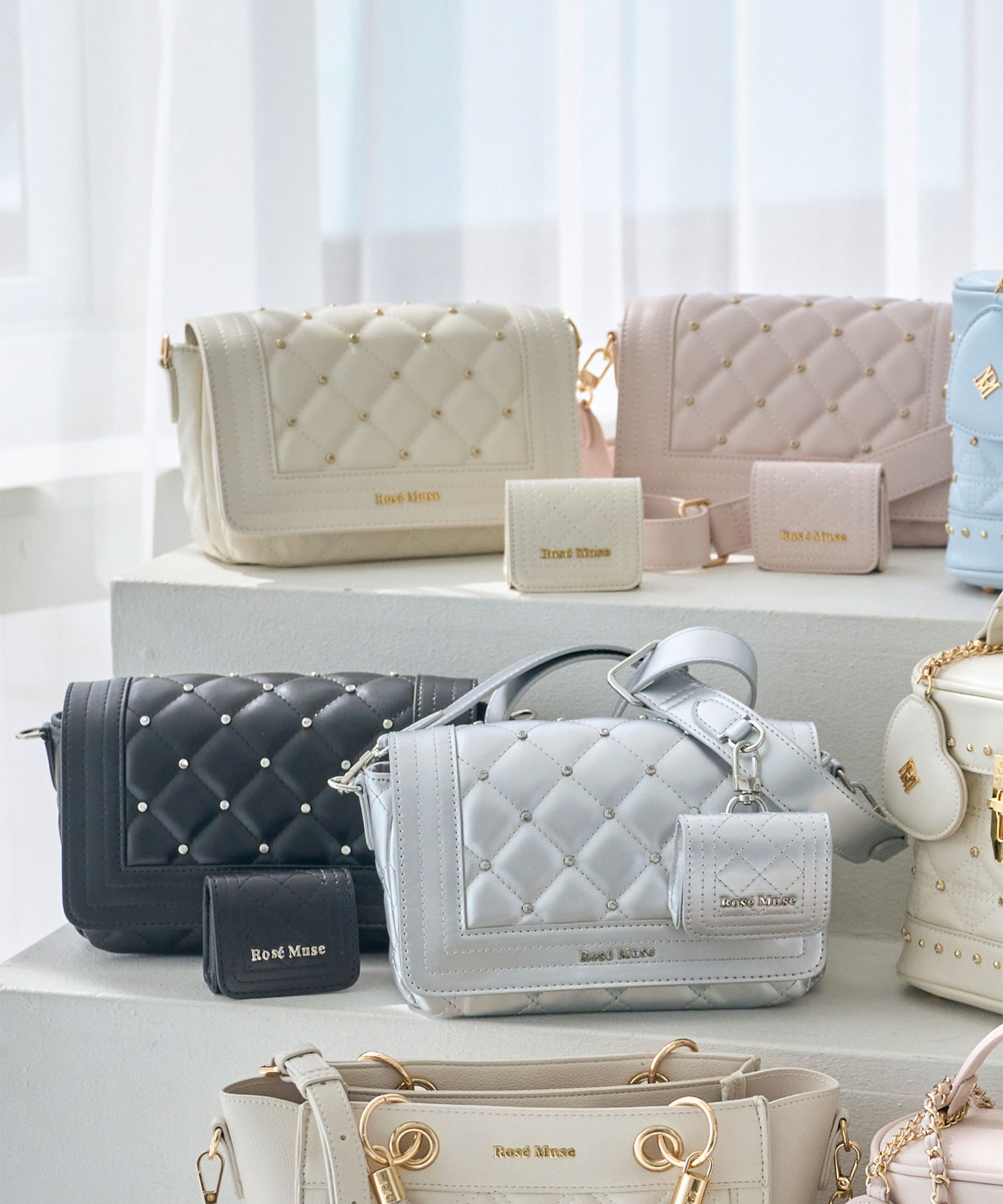 Cross body bag with fragment case – BUNNY APARTMENT