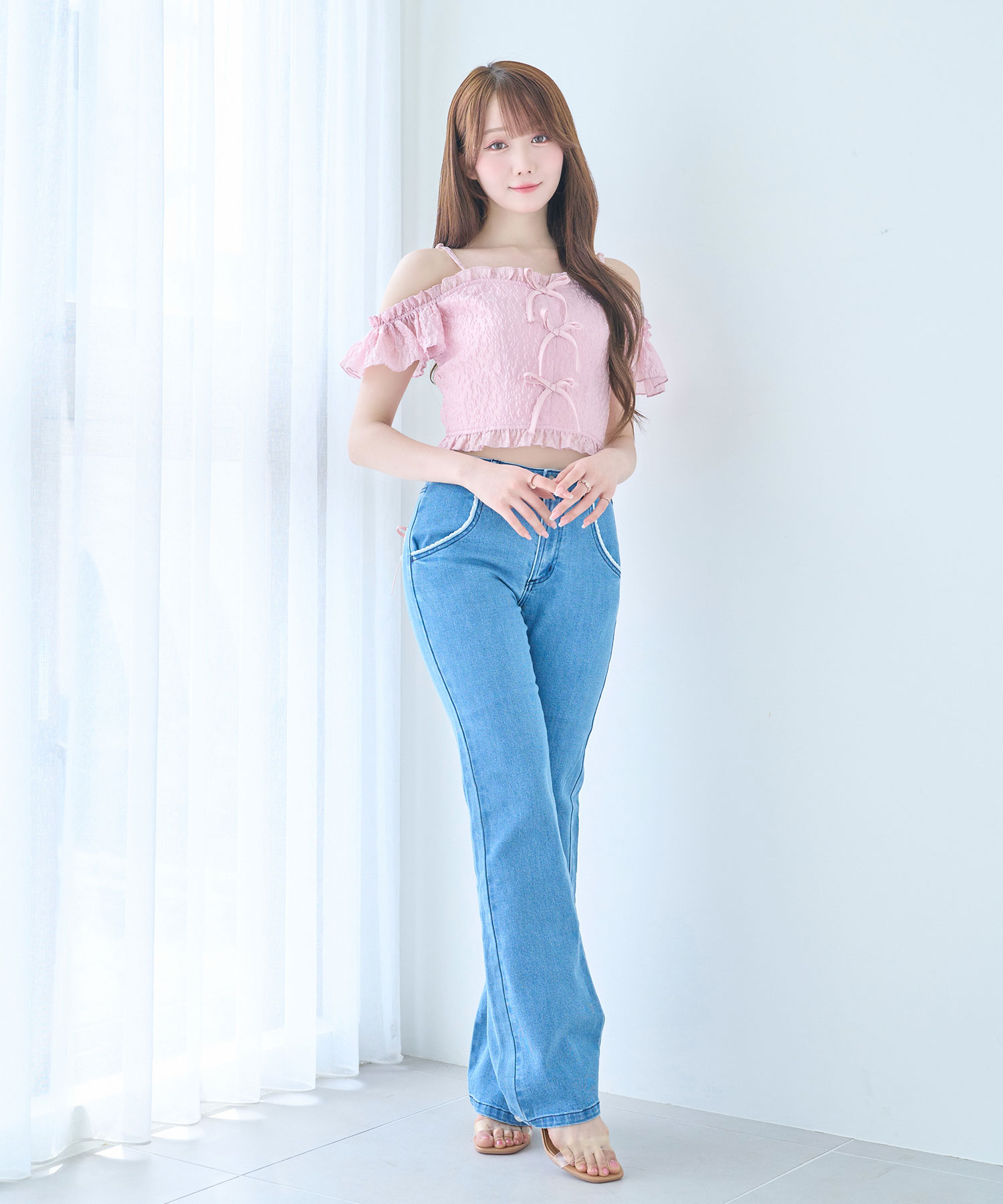 Front ribbon cami tops – BUNNY APARTMENT