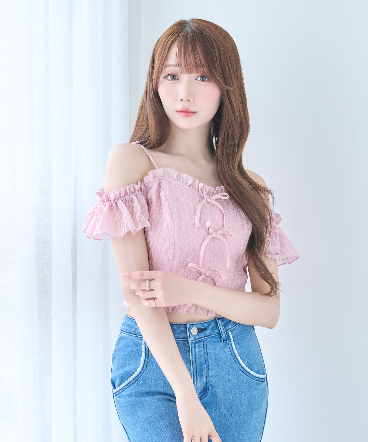 Front ribbon cami tops – BUNNY APARTMENT