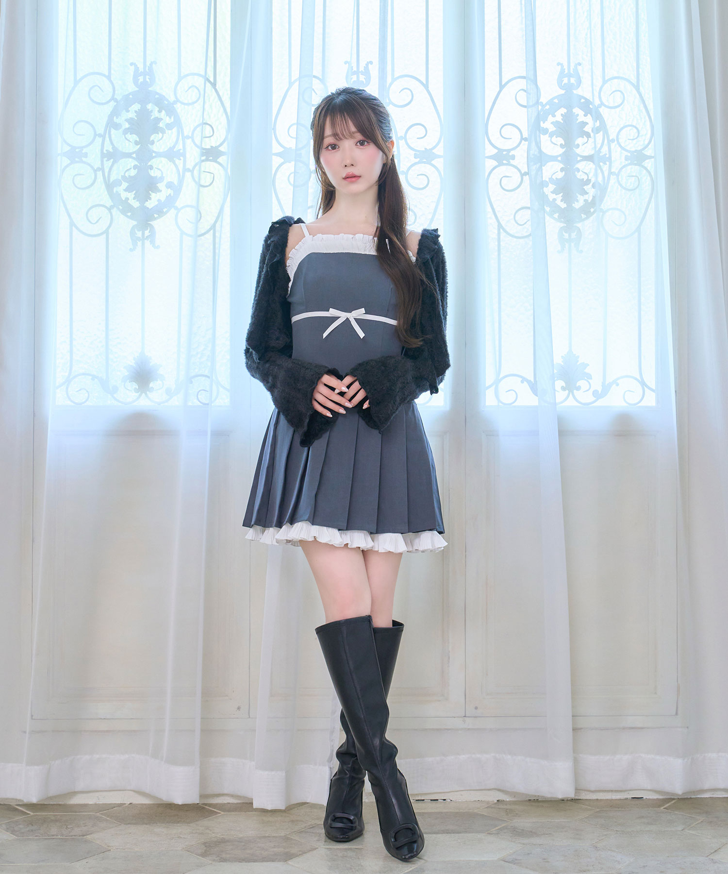 Layered cami mini one piece – BUNNY APARTMENT