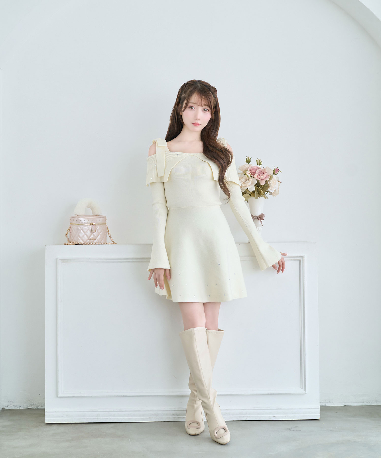Bijou knit mini onepiece – BUNNY APARTMENT