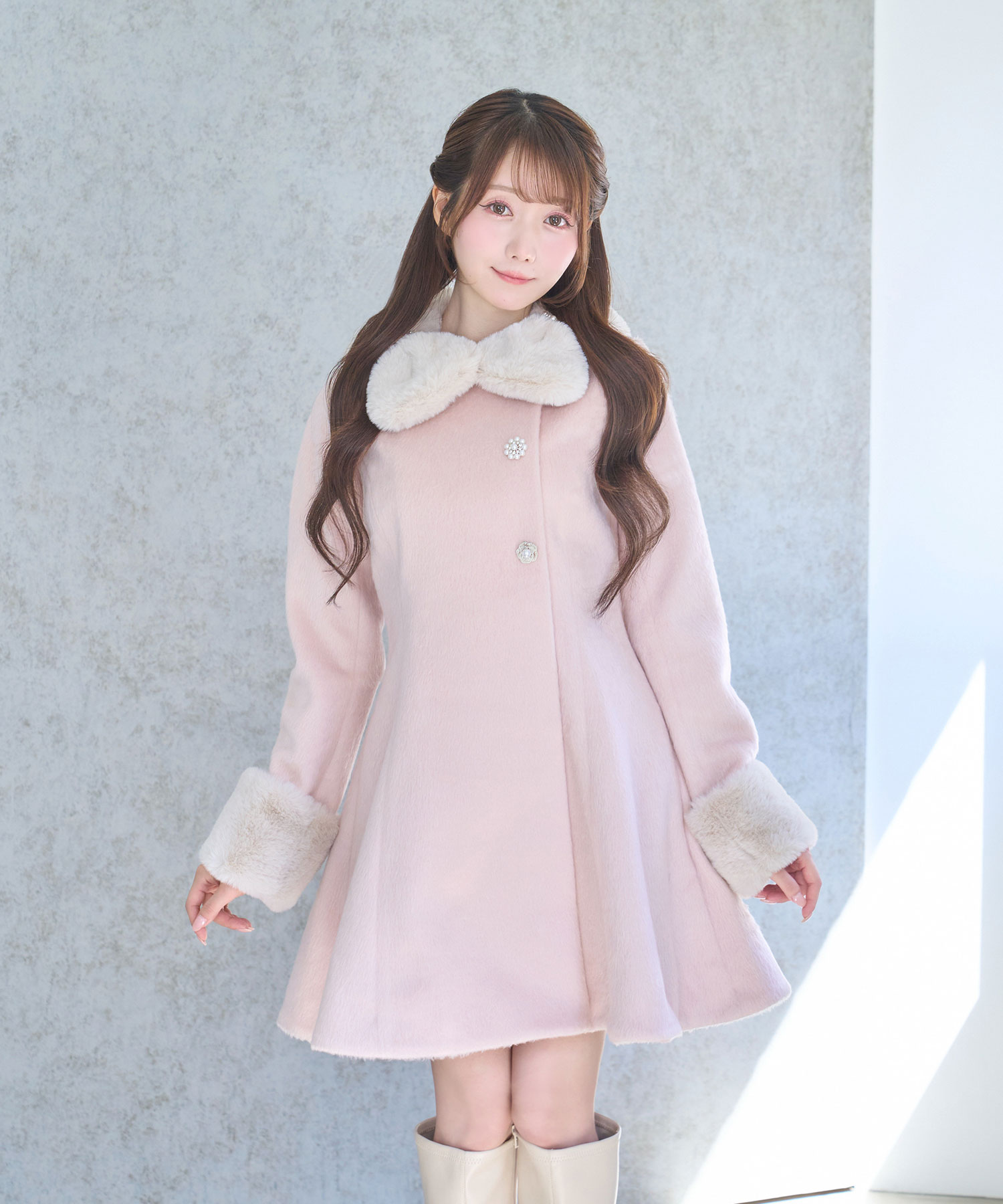 tippet set flare coat – BUNNY APARTMENT