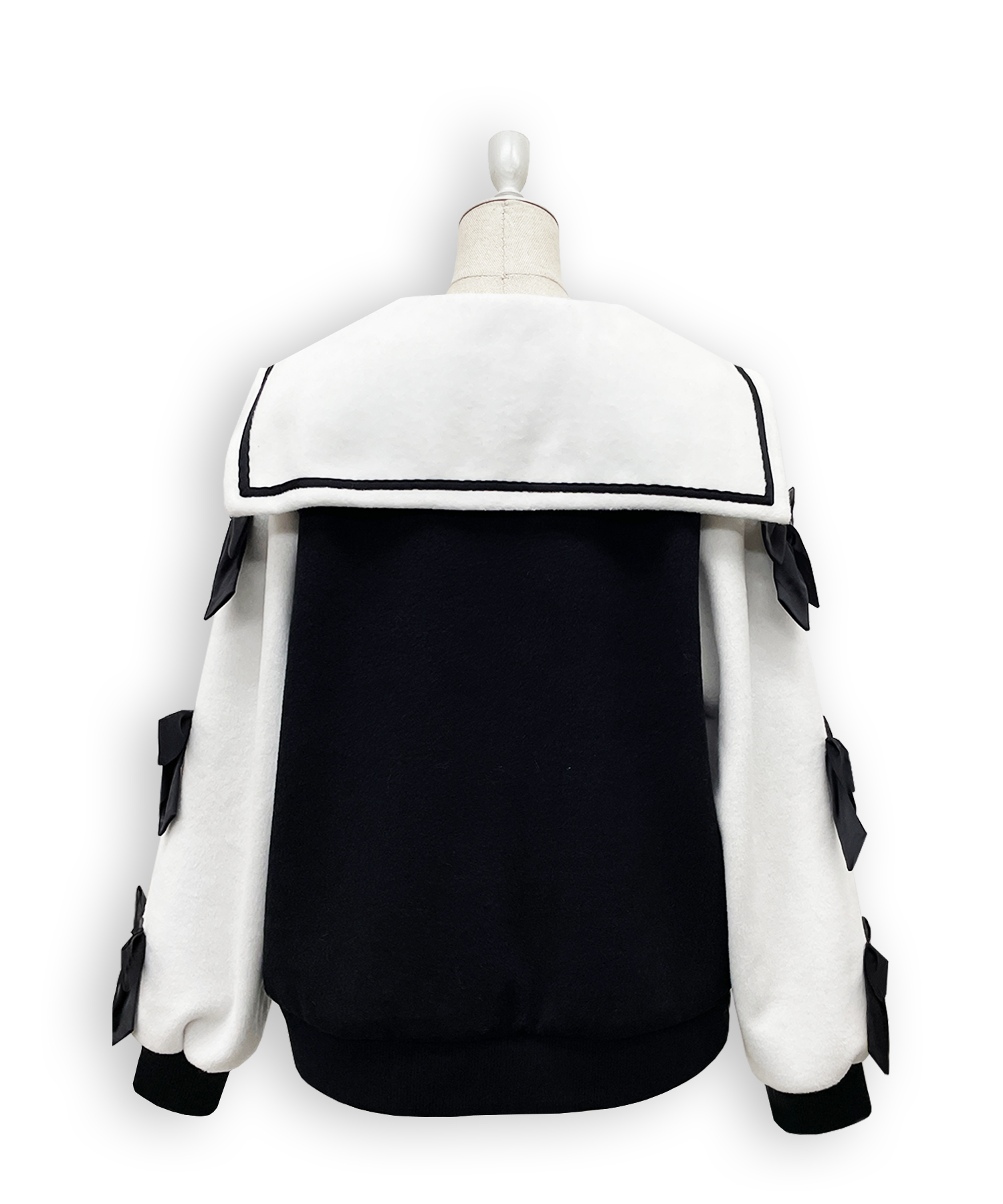 袖リボンハニーちゃんアップリケスタジャン – BUNNY APARTMENT