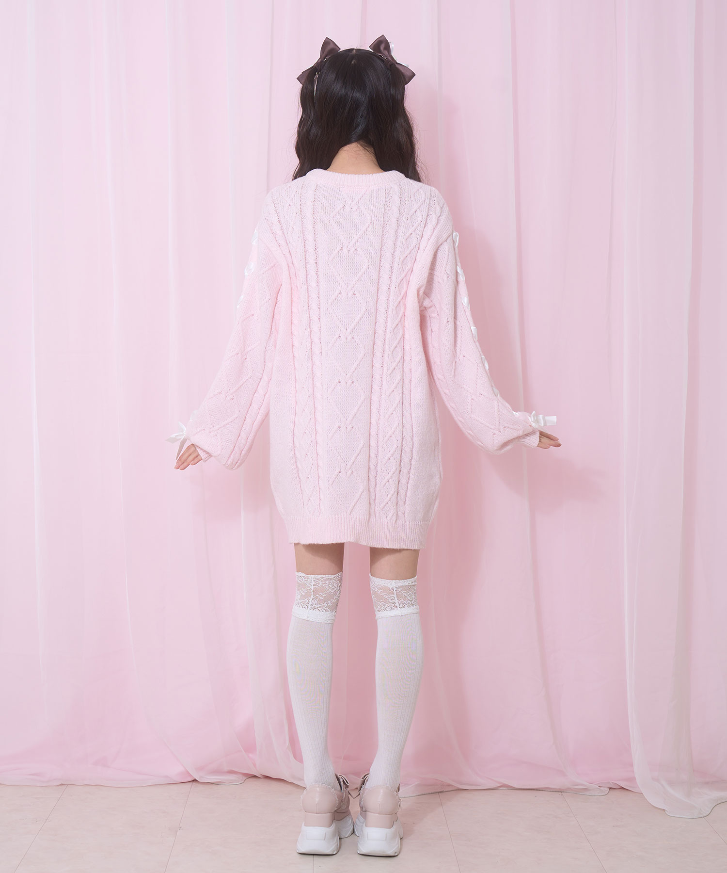 ハニーアップリケニットワンピース – BUNNY APARTMENT