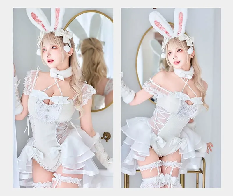 8点セット】Malymoon マリームーン ベルチュールツイードバニー