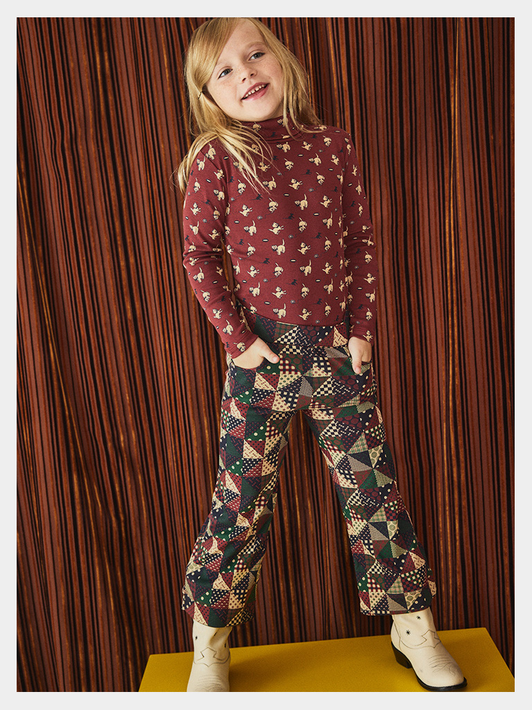 ボトムス misha&puff A-Pant Railroad Floral 2y A-Pant – Misha & Puff