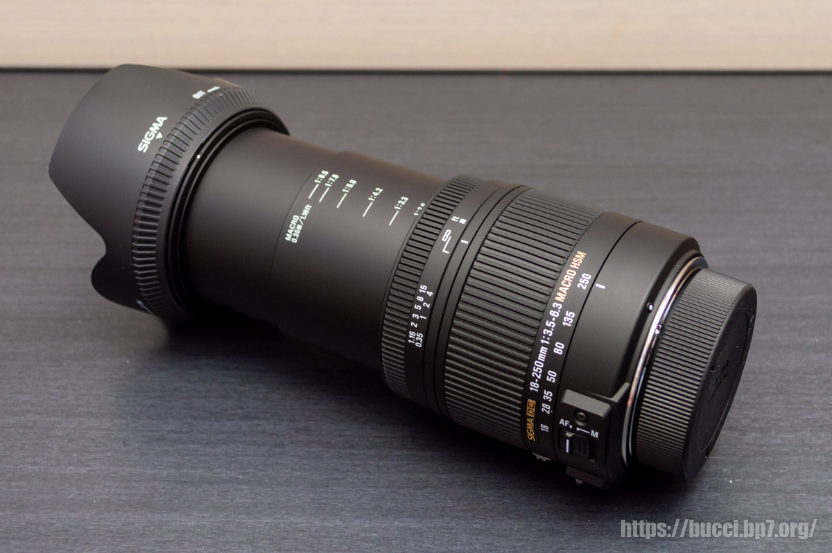 ニコン用 SIGMA 18-250mm F3.5-6.3 DC MACRO OS HSM を購入 – ぶっちろぐ