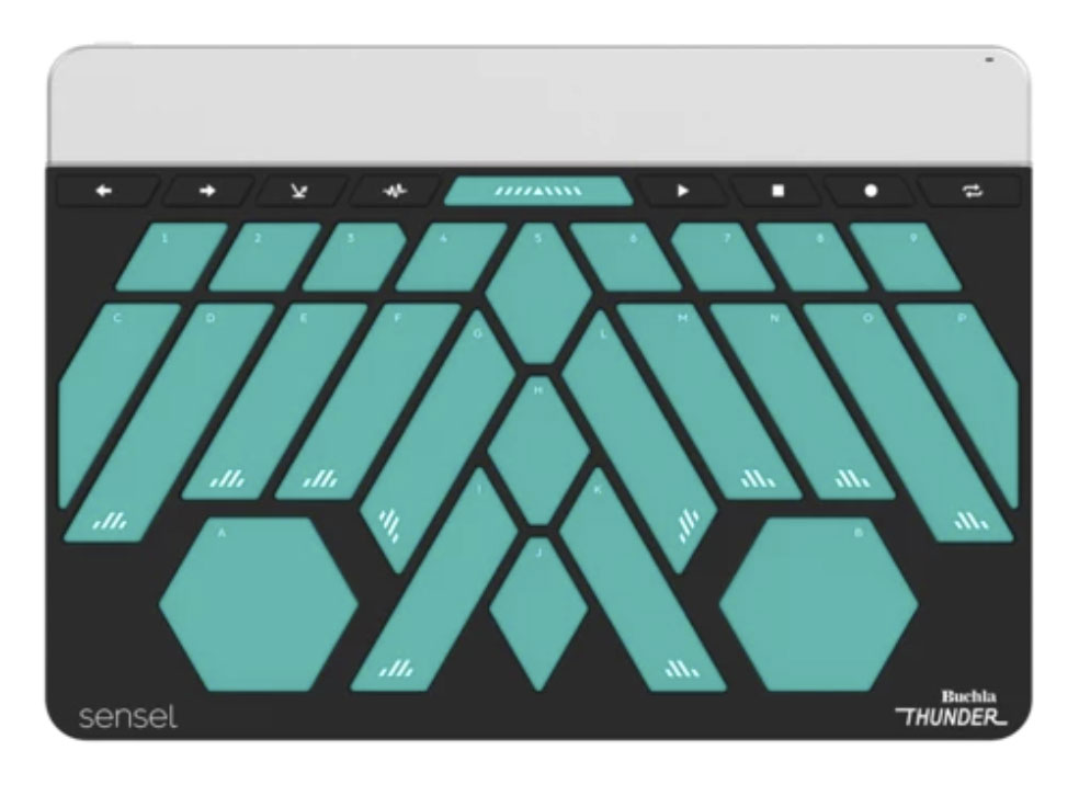 EASEL COMMAND + Sensel Morph with Thunder | Buchla