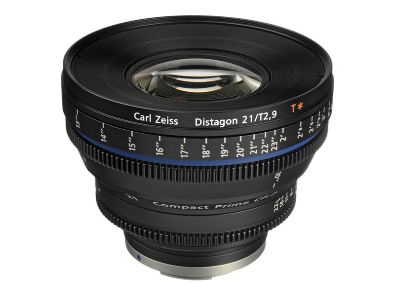 Zeiss Compact Prime CP.2 21mm/T2.9 Cine Lens (PL Mount) rental