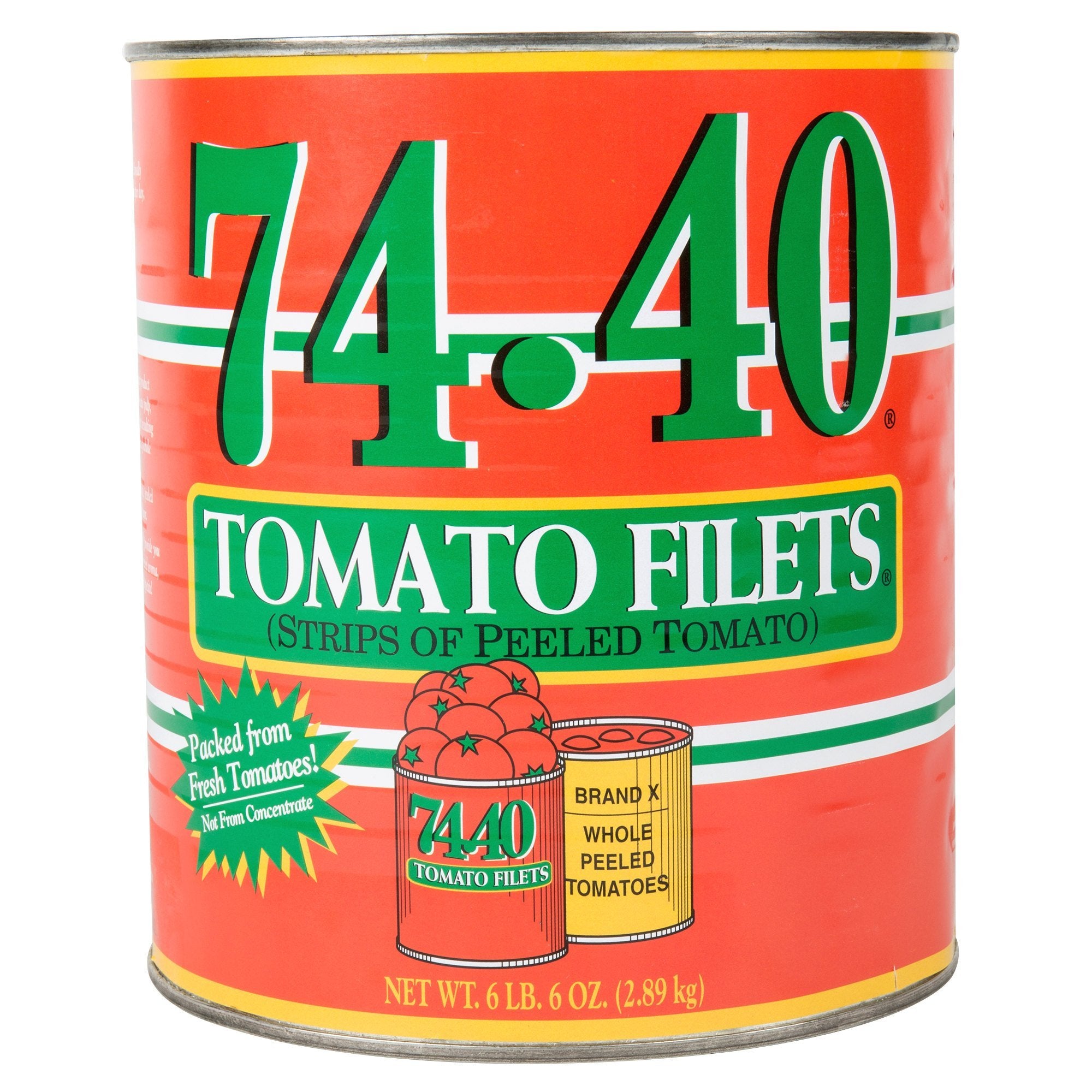 Tomato Filets 100 Oz Stanislaus 74-40 Canned Sliced Tomato In