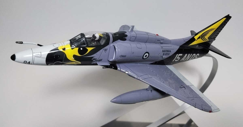 ハセガワ 1/48 A-4KU（AF-1） スカイホーク：ブラジル海軍 VF1 15周年