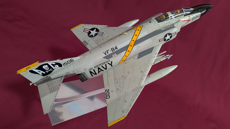タミヤ 1/48 F-4B ファントムII：VF84 ジョリーロジャース