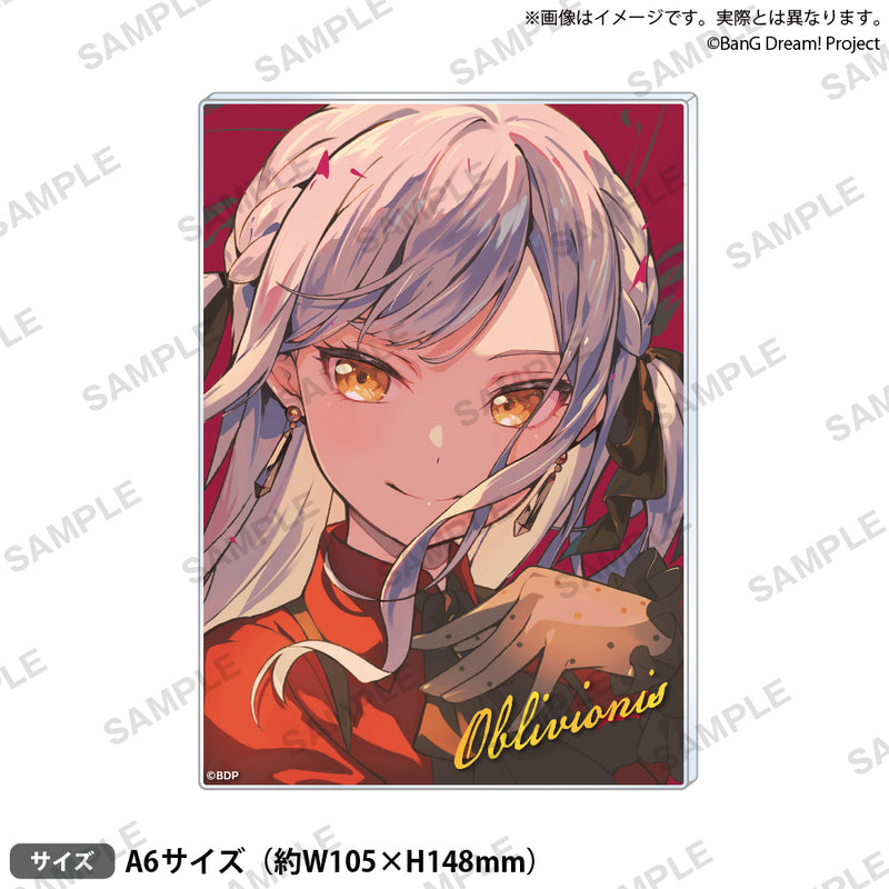 信澤収展アクリルパネル BanG Dream! 「オブリビオニス」｜ブシロード