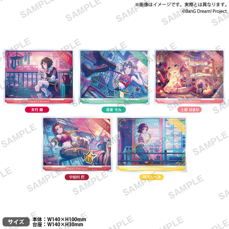バンドリ！ ガールズバンドパーティ！ プレートアクリルスタンド vol.1