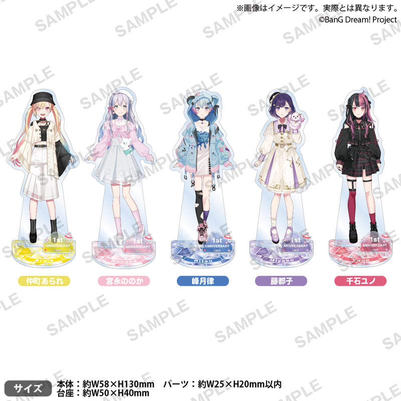 夢限大みゅーたいぷ デビュー1周年記念フェア アクリルスタンド 千石