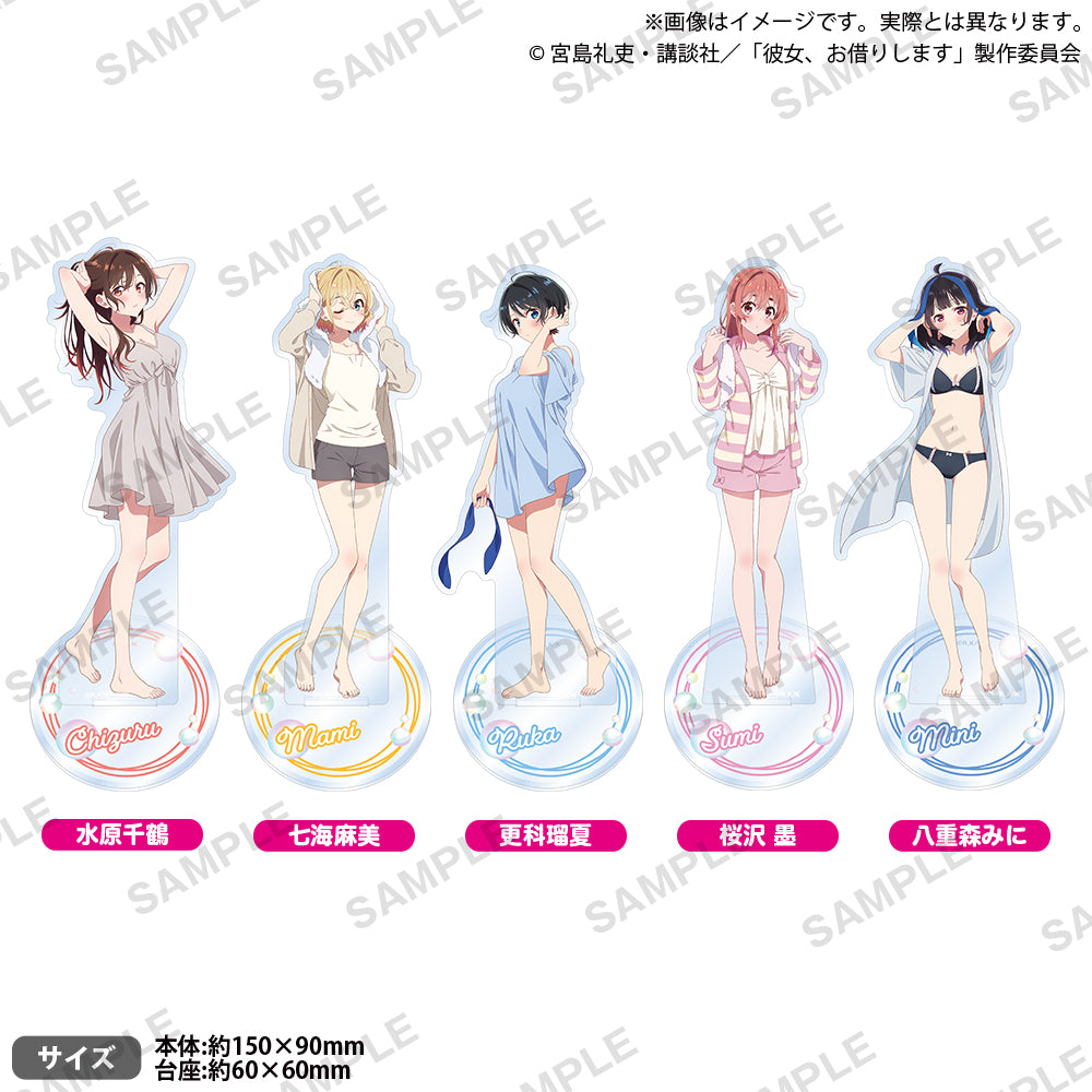 彼女、お借りします アクリルスタンド バスタイムver. 水原千鶴