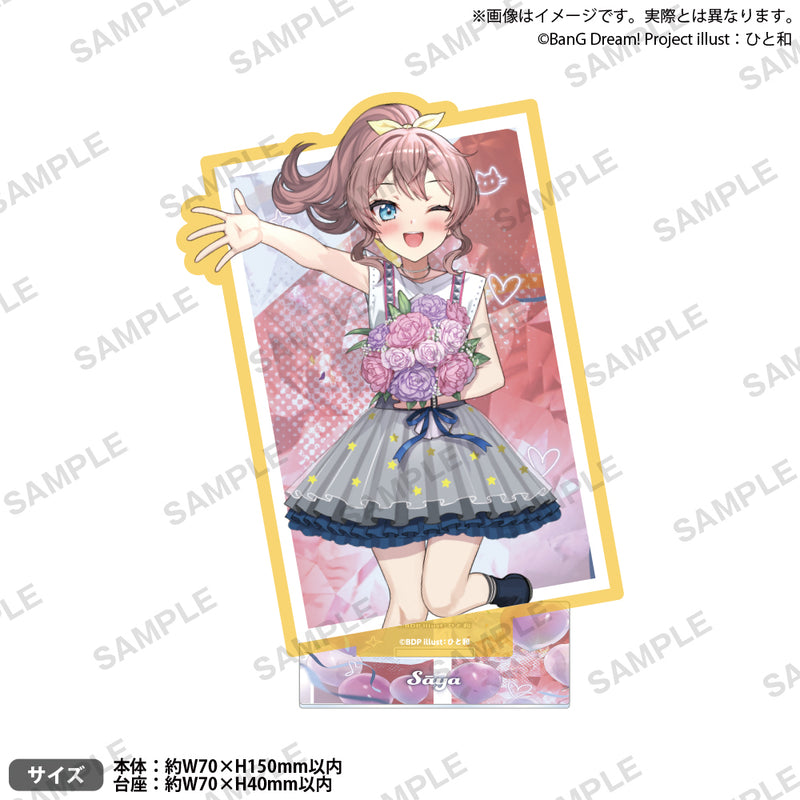 BanG Dream! アクリルスタンド 山吹沙綾 Poppin'Party活動10周年記念