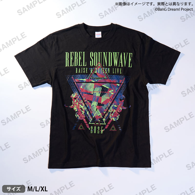 RAISE A SUILEN LIVE 2025「REBEL SOUNDWAVE」 Tシャツ Mサイズ