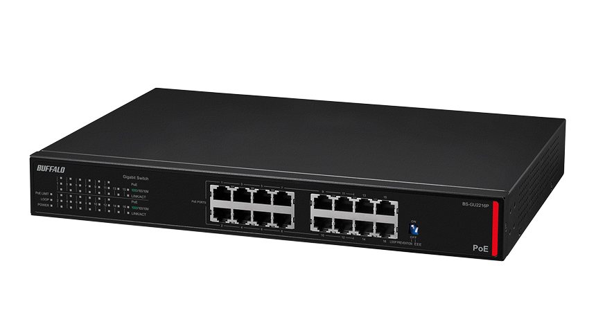 BUFFALO Business Switch ギガビットスイッチングハブ BS-GU2216