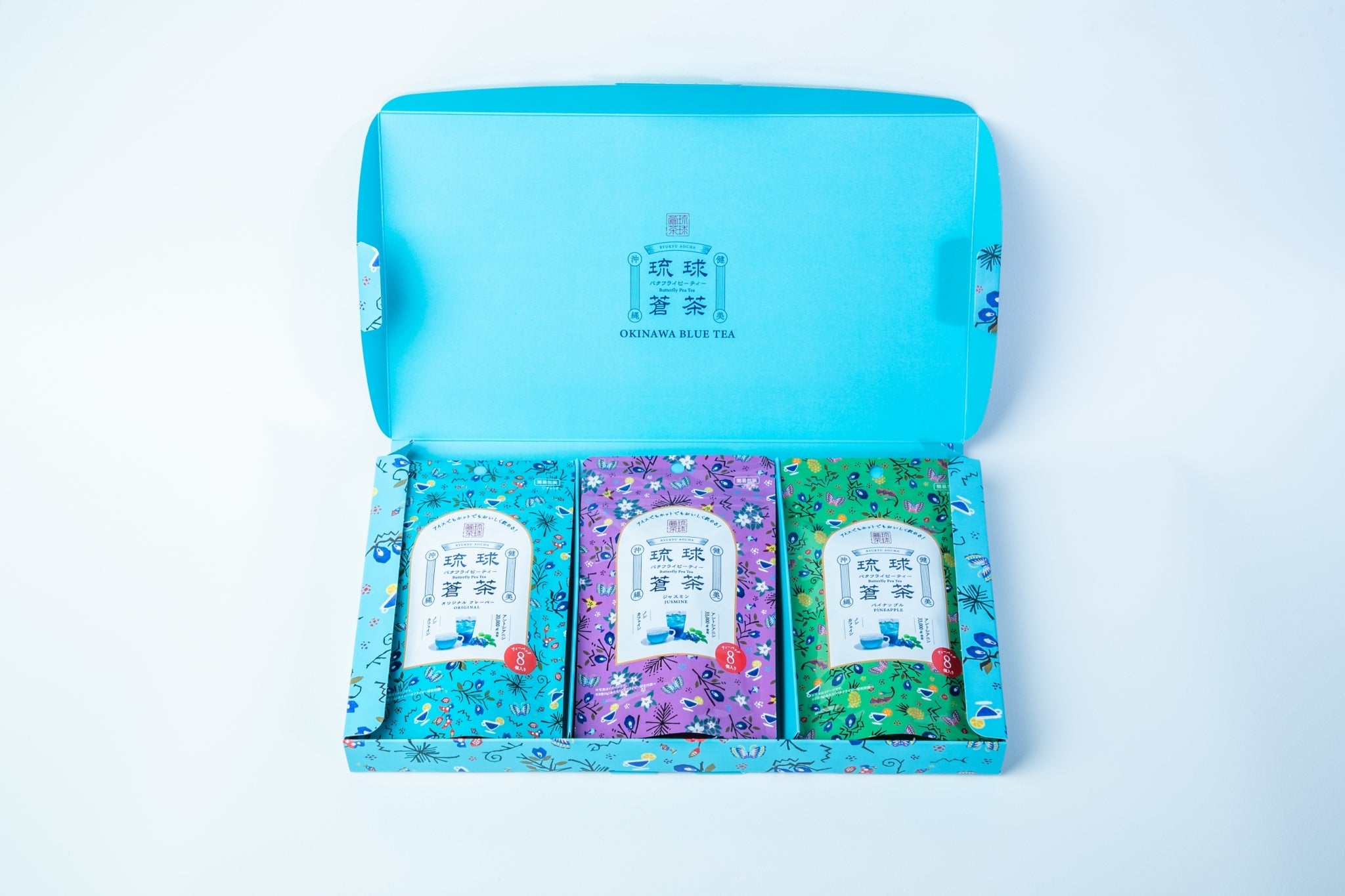 琉球蒼茶 沖縄県産バタフライピー ティーバック ギフトボックス