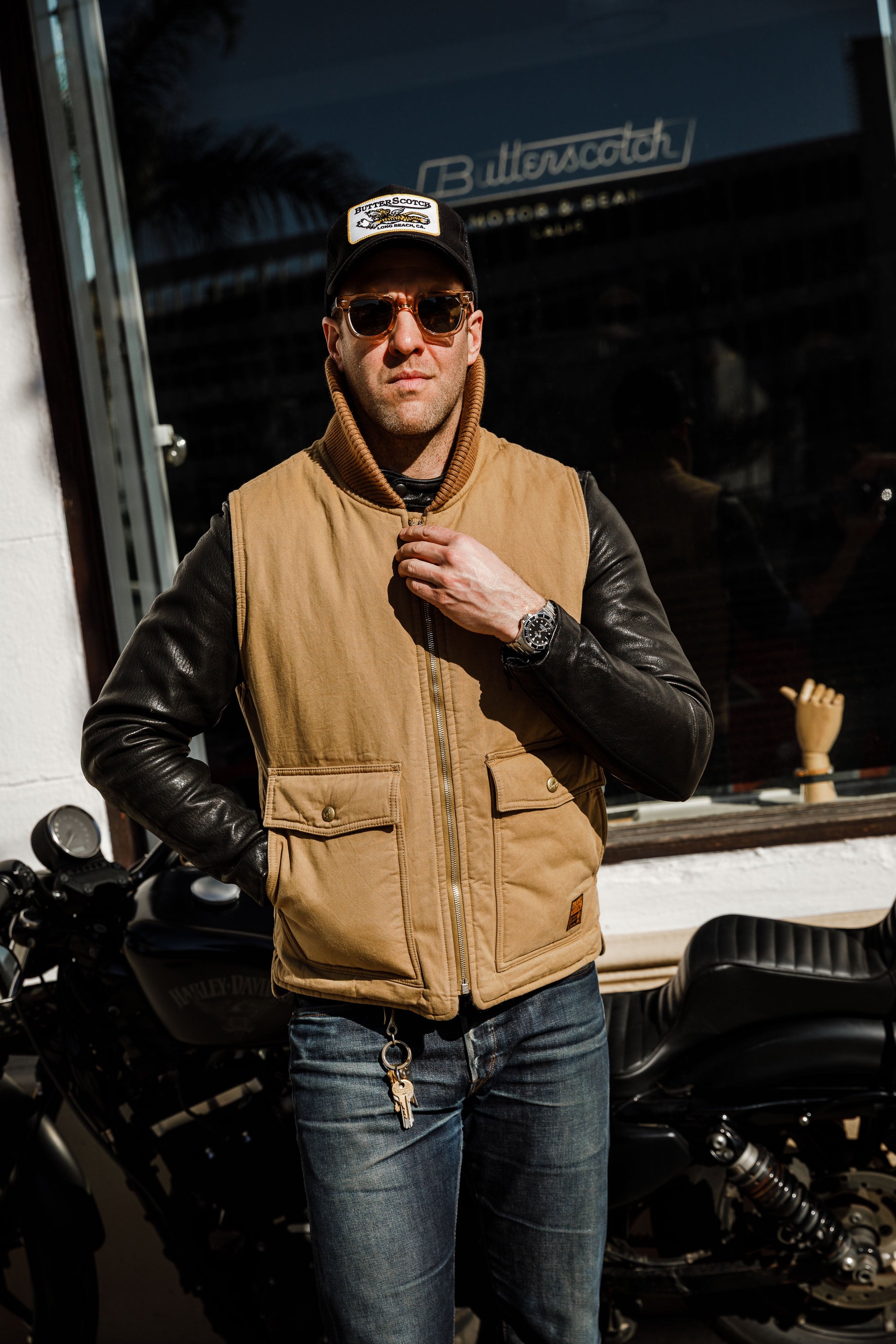 Trophy Clothing - Storm Vest - Beige