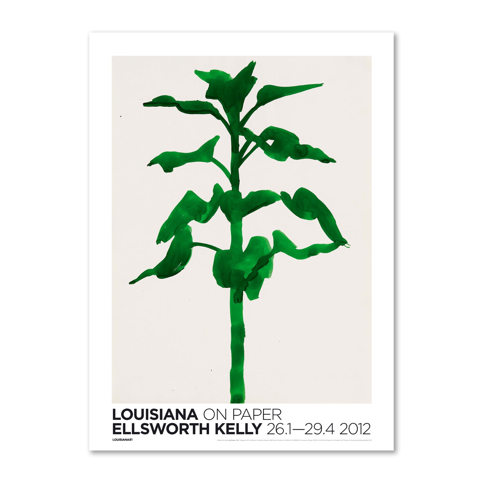 Ellsworth Kelly - Sunflower - Louisiana Poster