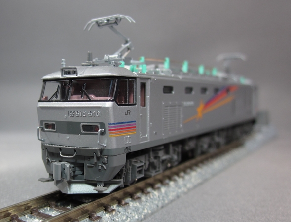 KATO EF510 500 JR貨物色(銀)入線: 仏間鉄道