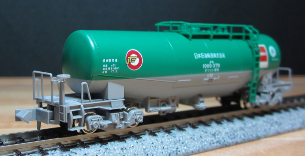 KATO タキ1000 ENEOS 8両セット 入線: 仏間鉄道