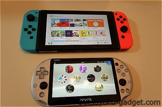 Nintendo SWITCH(任天堂スイッチ)買ってみた!フォトレビュー&PS Vita
