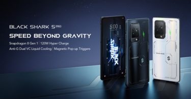 物理L/Rボタン搭載「Black Shark 5 Pro」「Black Shark 5」フラッグ