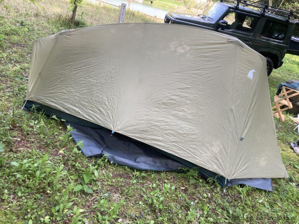 モンベル ムーンライト2 旧型の紹介！アニメ【ゆるキャン△】で人気な