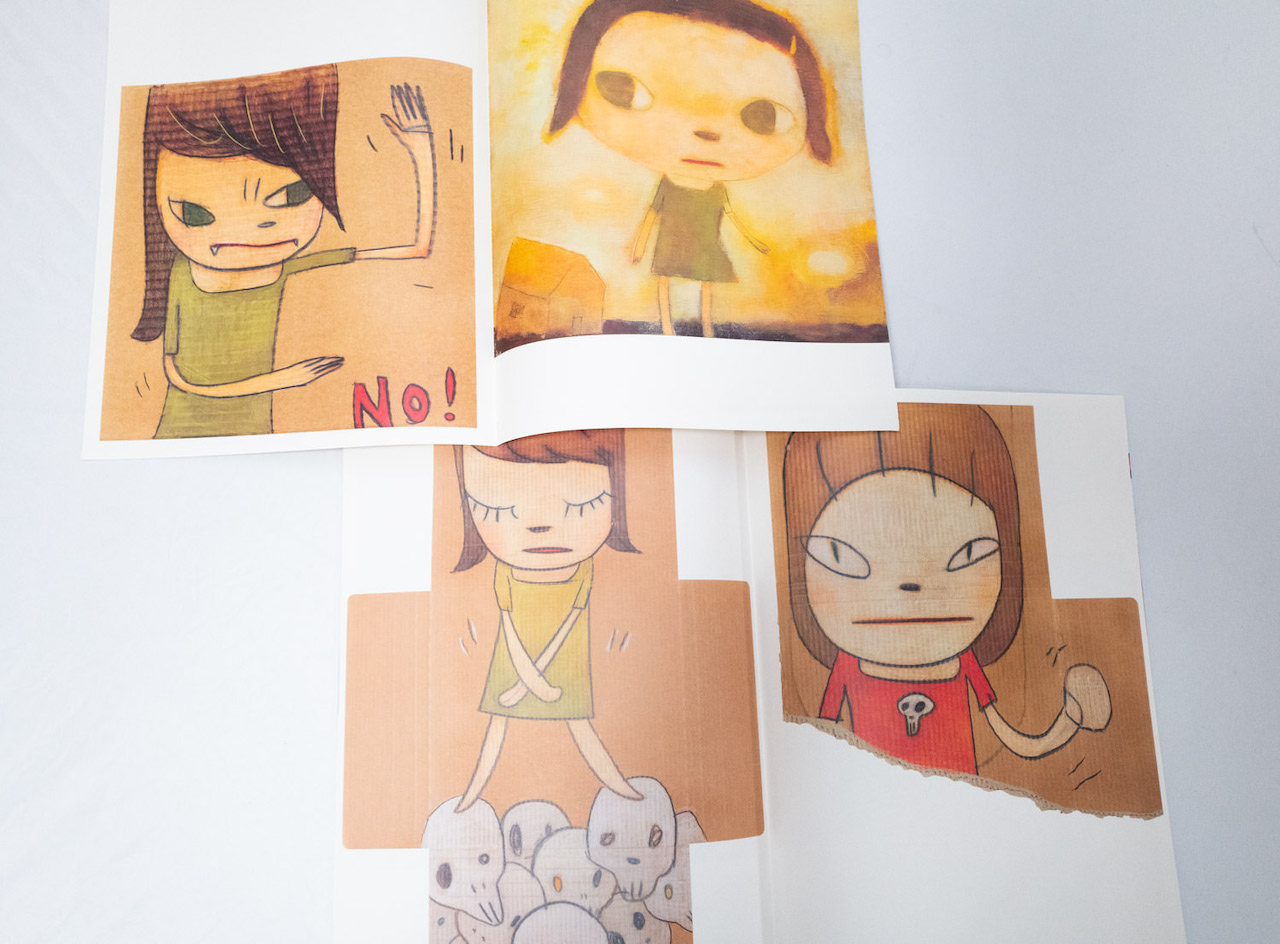 作品集】飾れるドローイング72点＆B2ポスター封入！〜奈良美智