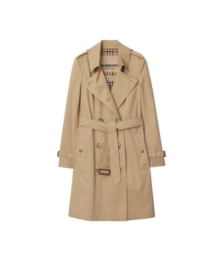 burberry/バーバリー通販 | ロング チェックラペル ギャバジン