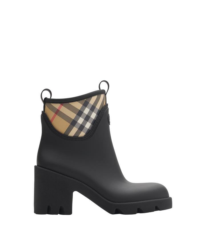 burberry/バーバリー通販 | チェックパネル レザー アンクルブーツ