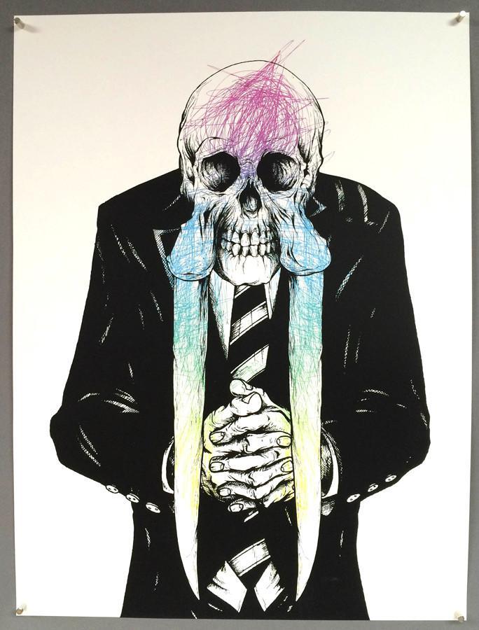 Alex Pardee: Upper Playground Art Print – Burlesque of North America