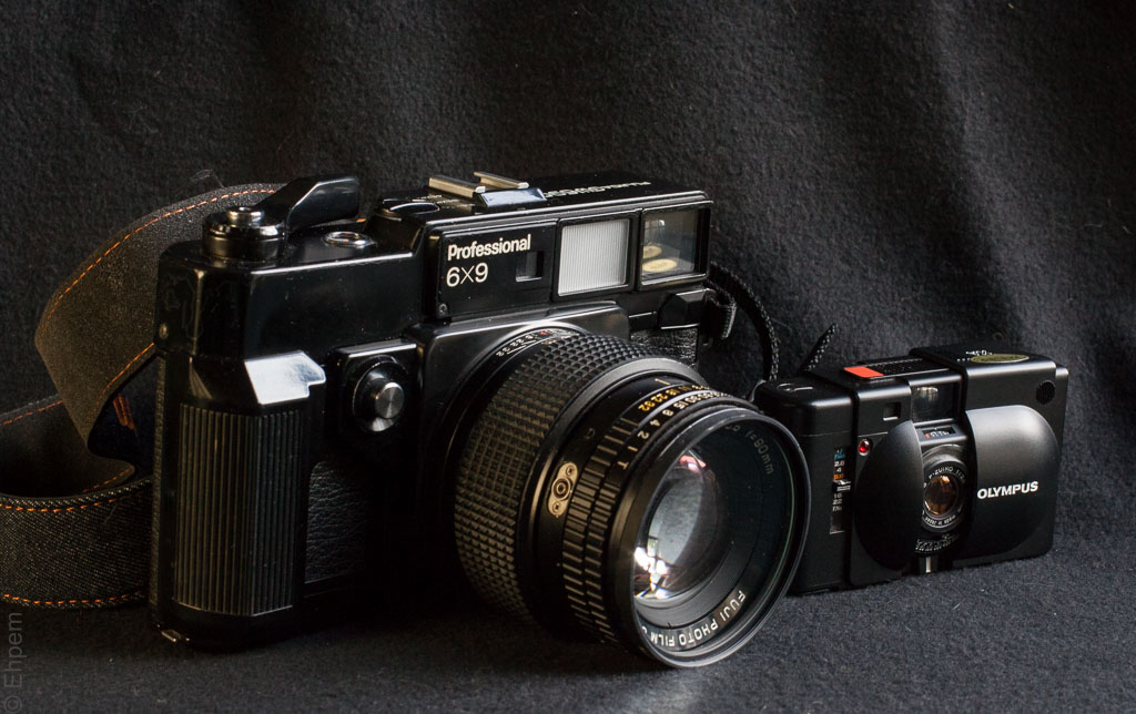 Testing a Fuji GW690 | burnt embers