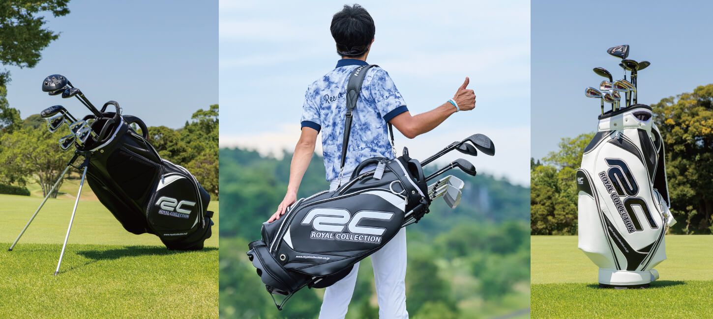 キャディバッグもロイコレ一択で。 | BUZZ GOLF