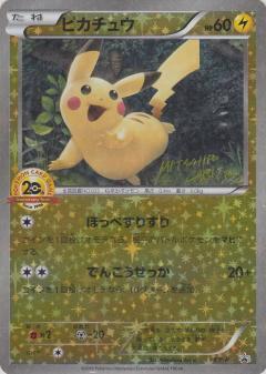 ピカチュウ(XY-P)(illust:Mitsuhiro Arita) | プロモ | ドラゴンスター